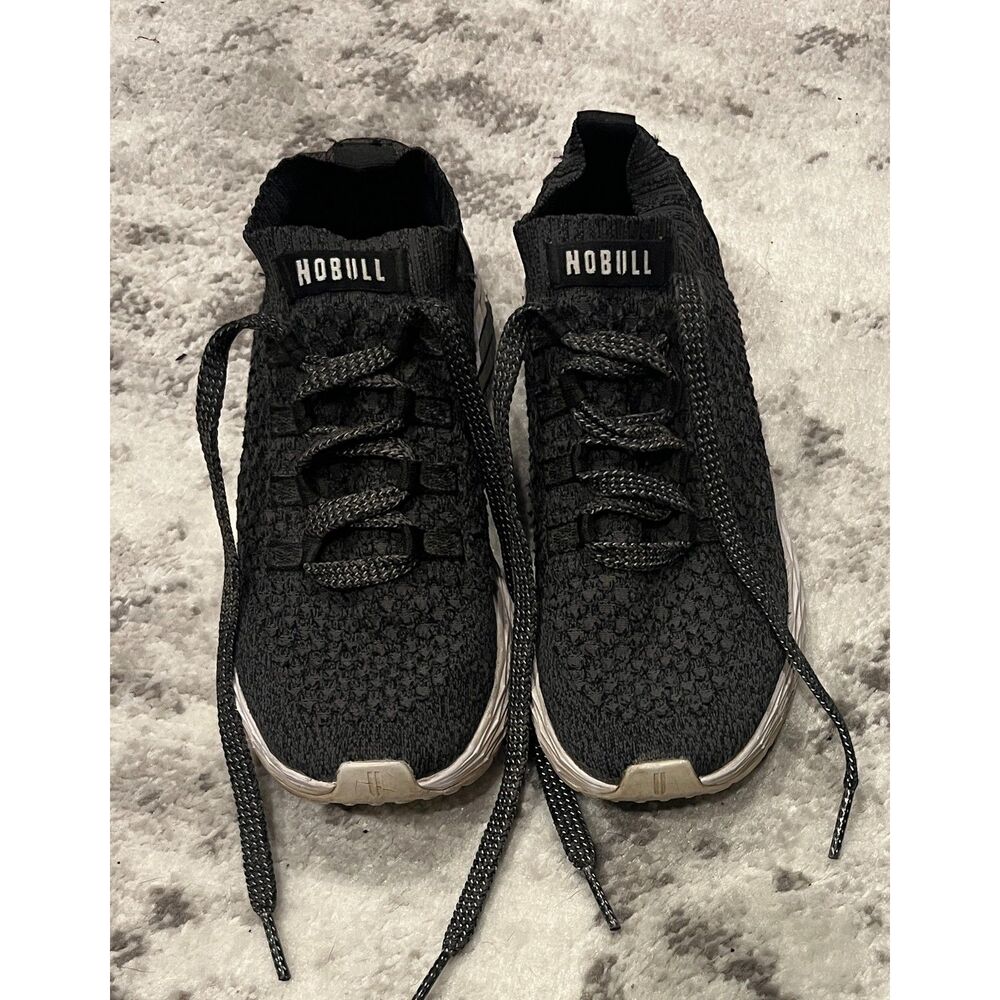NOBULL Allday Knit Runner Sneakers Shoes Charcoal/Graphite Gray Women 8.5 Men 7
